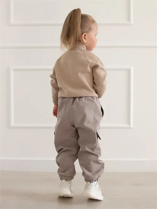 Брюки карго Softshell Beige, бежевый