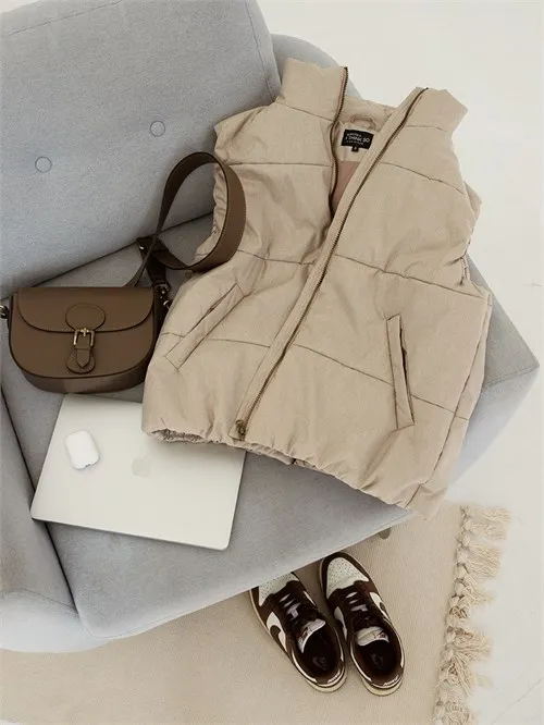 Жилет женский Doker beige, бежевый