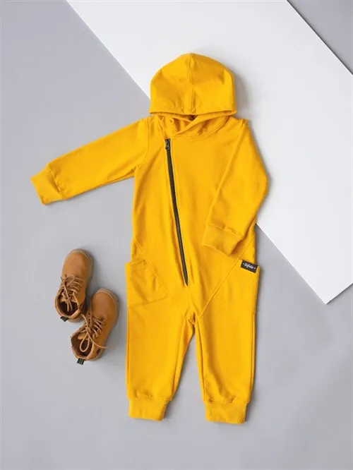 Комбинезон-косуха трикотажный Schott Mustard