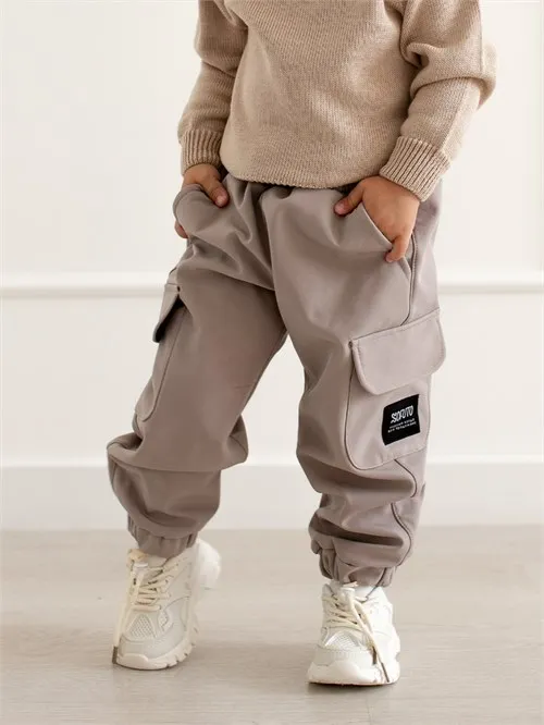 Брюки карго Softshell Beige, бежевый