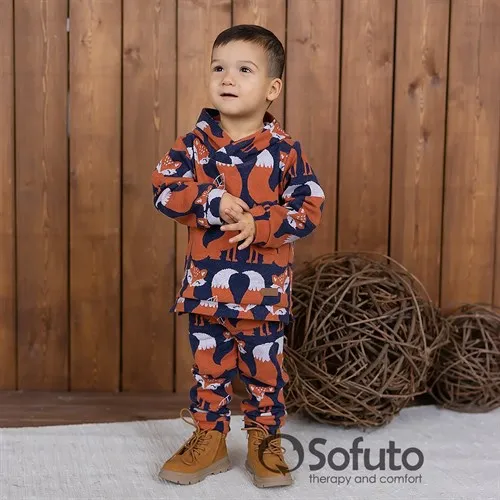 Костюм с жаккардовым рисунком Sofuto kids Foxy Костюм с жаккардовым рисунком Sofuto kids Foxy