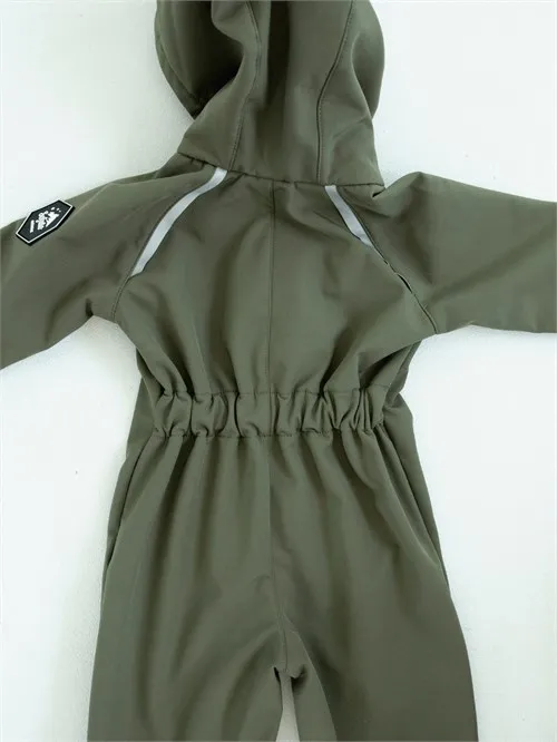 Комбинезон демисезонный Softshell Moss, зеленый