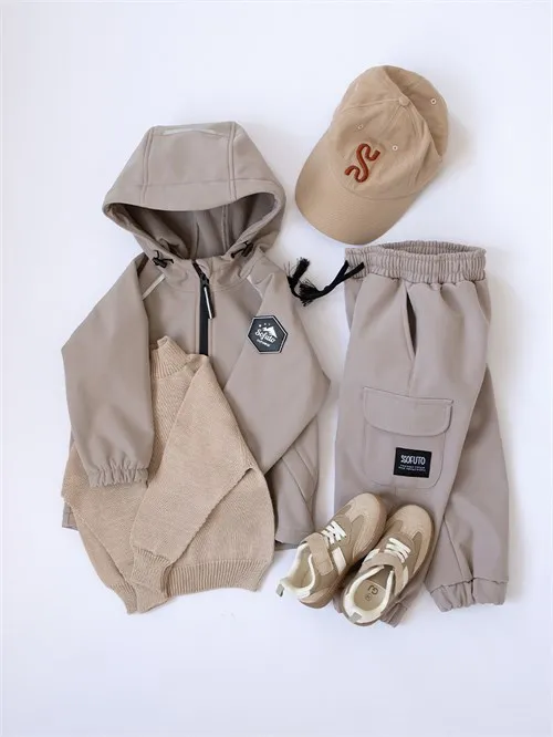 Брюки карго Softshell Beige, бежевый