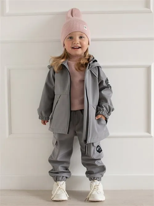 Брюки карго Softshell Gray, серый