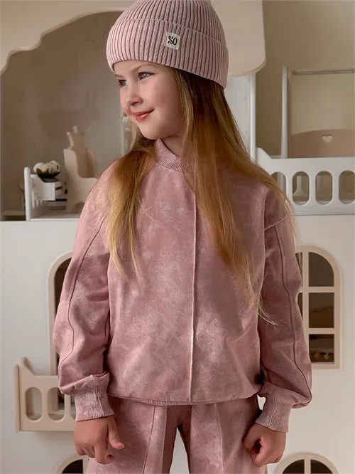 Костюм Fold облегченный vintage pudre, пудровый