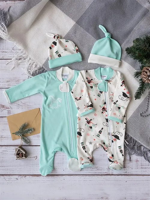 Набор слипов на молнии Sofuto baby Nutcracker Набор слипов на молнии Sofuto baby Nutcracker