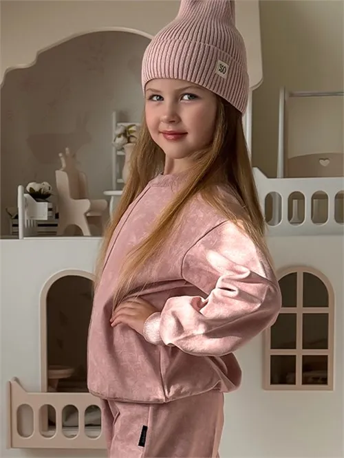 Костюм Fold облегченный vintage pudre, пудровый