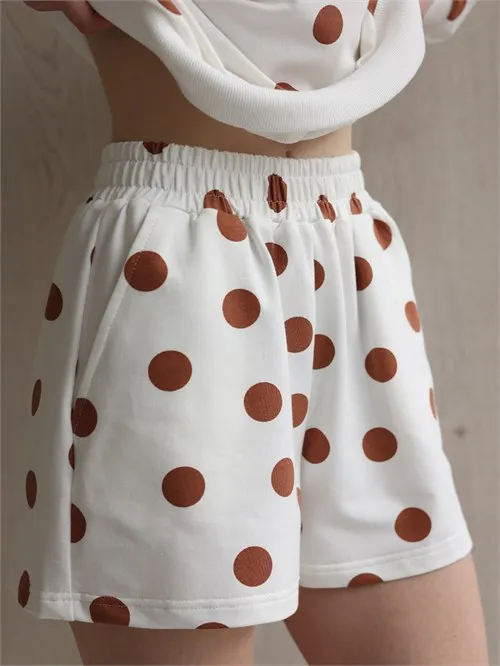 Костюм женский Polka dot мокко, коричневый Костюм женский Polka dot мокко, коричневый