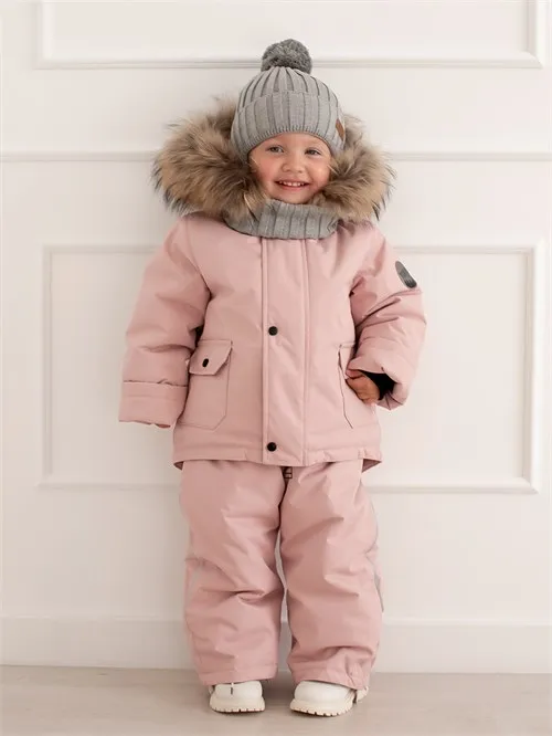 Куртка зимняя мембранная V19 Pink Snow, пудровый Куртка зимняя мембранная V19 Pink Snow, пудровый