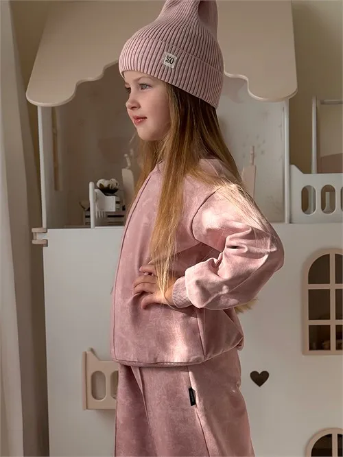Костюм Fold облегченный vintage pudre, пудровый