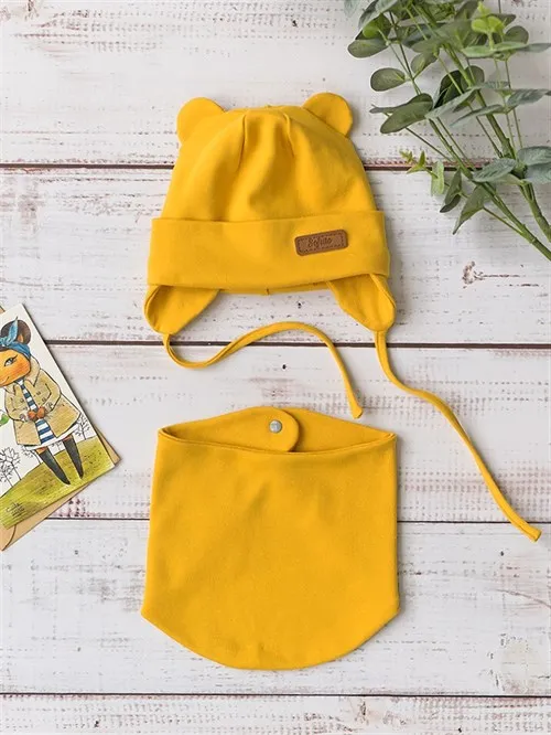 Комплект шапка+снуд Sofuto Urban Mustard Комплект шапка+снуд Sofuto Urban Mustard