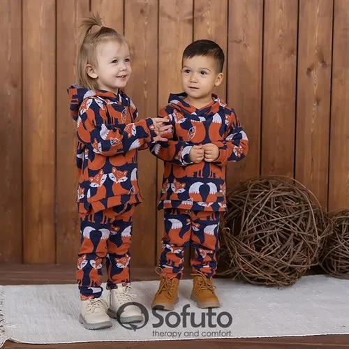 Костюм с жаккардовым рисунком Sofuto kids Foxy Костюм с жаккардовым рисунком Sofuto kids Foxy