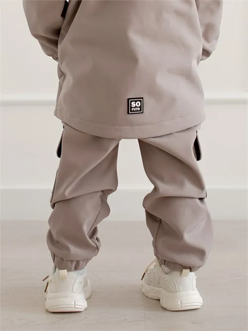 Брюки карго Softshell Beige, бежевый