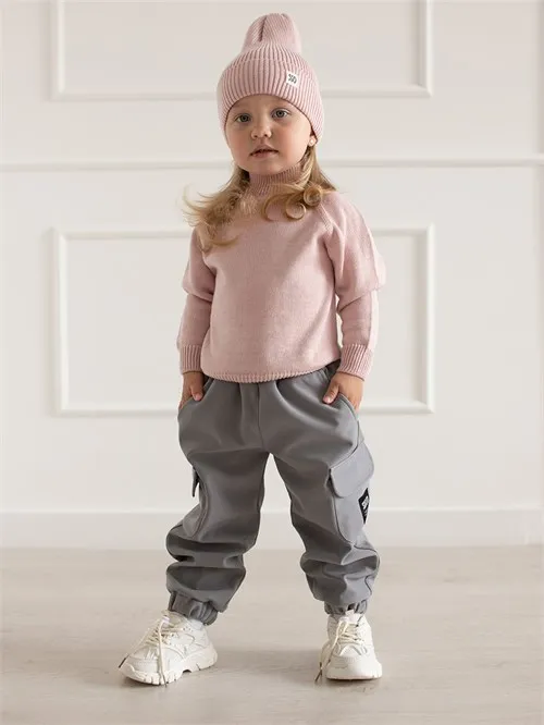 Брюки карго Softshell Gray, серый