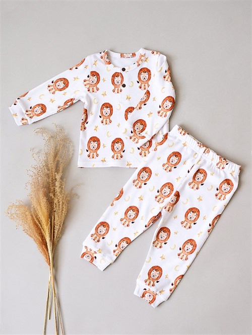 Пижама детская Button neck Lev