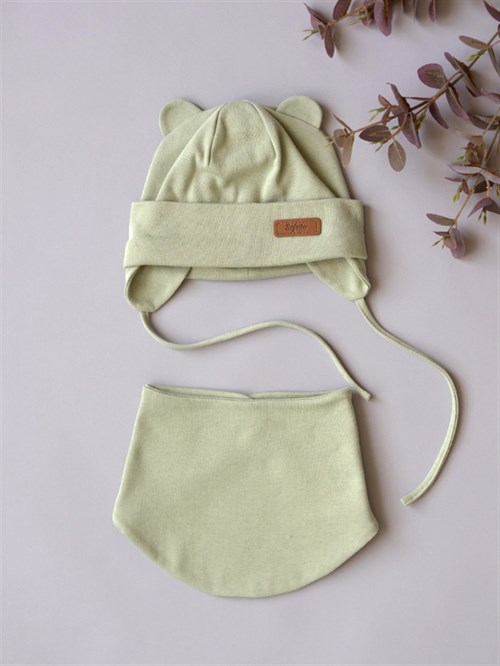 Комплект шапка+снуд Sofuto Urban Olive